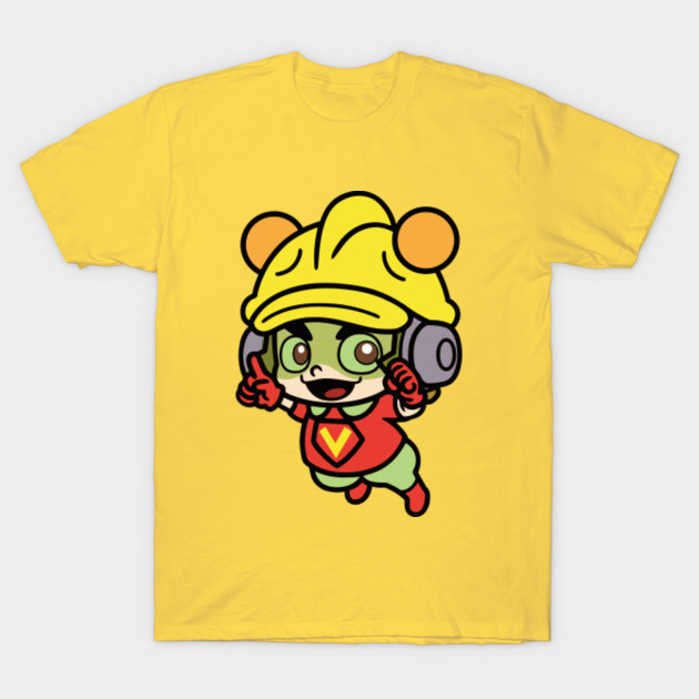 volt yellow shirt