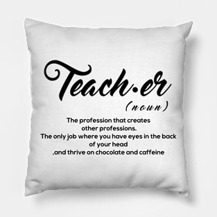 Teacher Definition Pillow