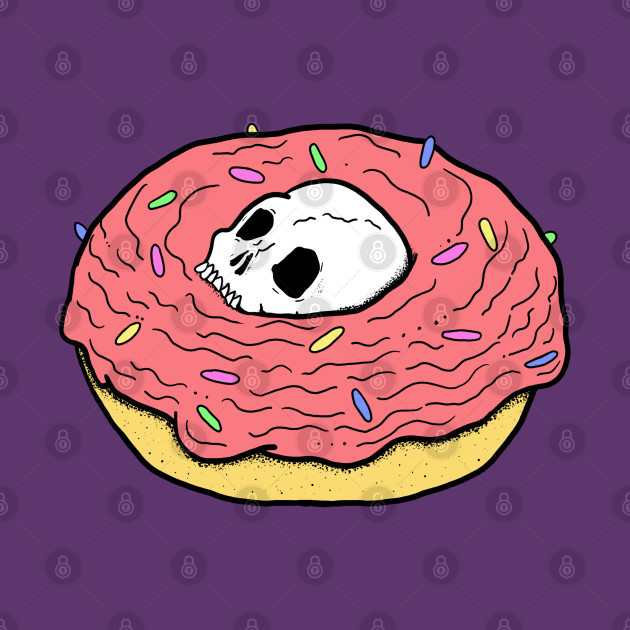 Donut Skull by deadlydarlingKV