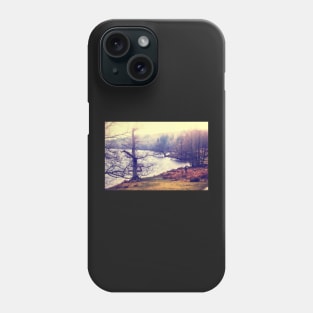 Mist at the Lake Phone Case