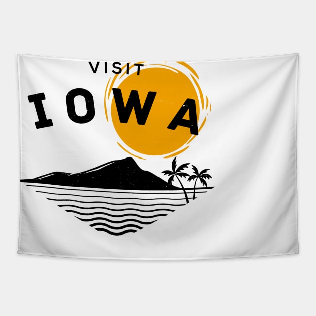 Visit Iowa Tapestry by BodinStreet