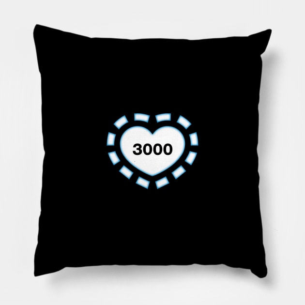 I love you 3000 Pillow by The_Interceptor