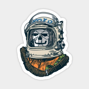 Skull Astronaut Magnet