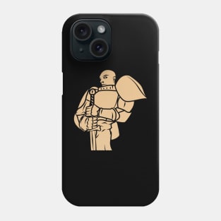 Knight Paladin (Desert): A Fantasy Design Phone Case