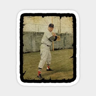 Ted Williams in Boston Red Sox Magnet