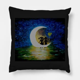 Love You To The Moon And Back Pillow