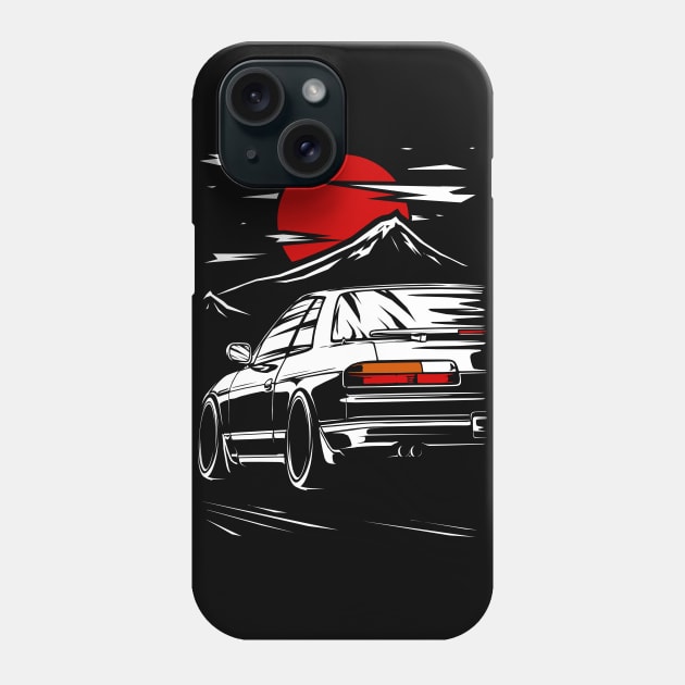 Nissan Silvia s13 Phone Case by racingfactory