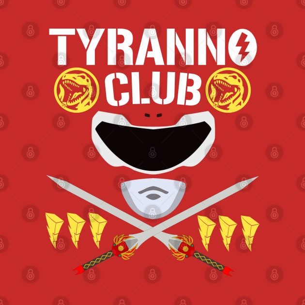 Red Ranger Tyranno Club by projectwilson