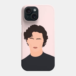 timothée chalamet faceless portrait Phone Case