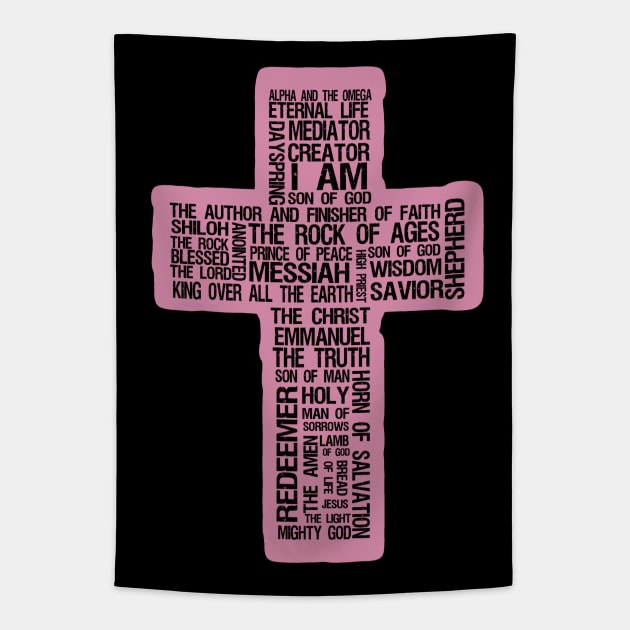 Names of Jesus Tapestry by AlondraHanley