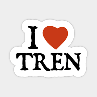 I love Tren Magnet