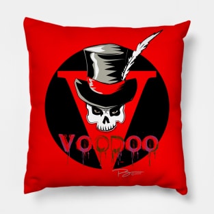 Voodoo Skull Pillow