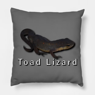 Toad Lizard Pillow