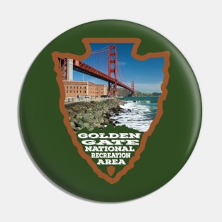 Golden Gate National Recreation Area photo arrowhead Pin