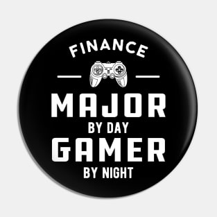 finance major by day gamer by night Pin