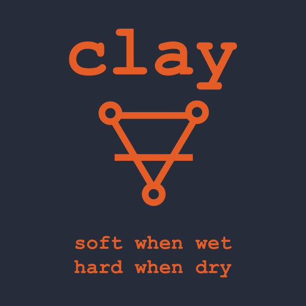 Alchemist symbol for Clay T shirt with definition by k8shea