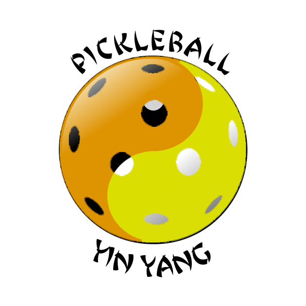 Pickleball Yin-Yang by numpdog