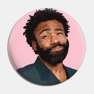 Childish Gambino Original Fan Art Pin