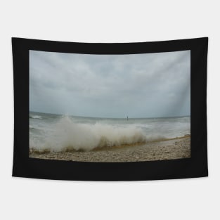 Waves crashing Tapestry