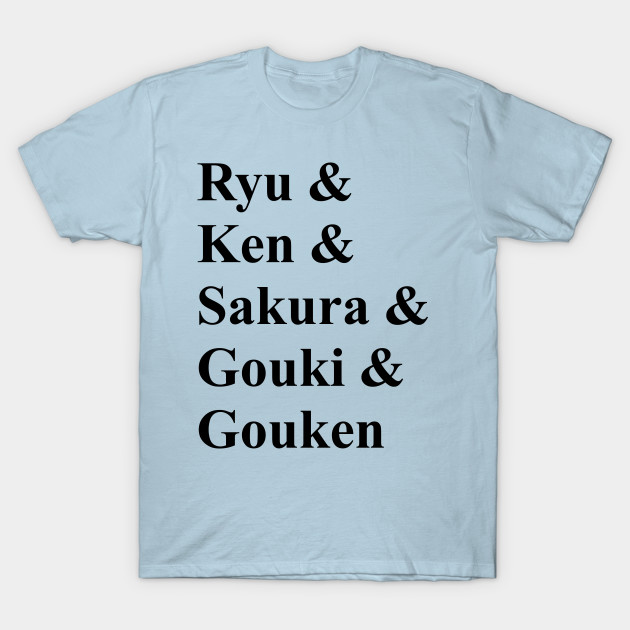 Discover Ryu & Ken & ... - Final Fantasy 7 - T-Shirt