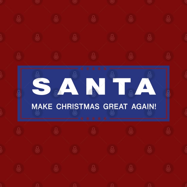 Santa - Make Christmas Great Again by CottonGarb