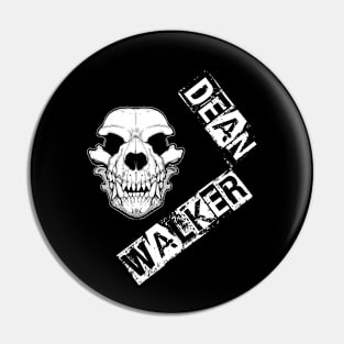 Dean Walker Skull Pin