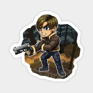 FA Chibi RE4 Leon Magnet