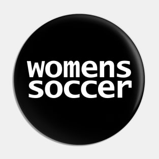 Womens Soccer Pin