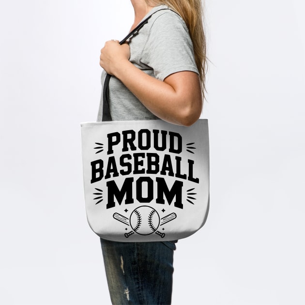 Proud Baseball Mom by Frank Ring