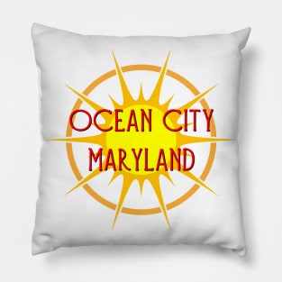 Life's a Beach: Ocean City, Maryland Pillow