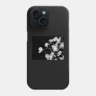 Black and White Magnolia Photography Phone Case