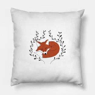 Sleeping fox Pillow