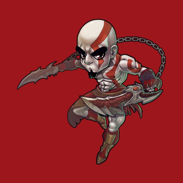 Chibi Kratos by DasGnomo