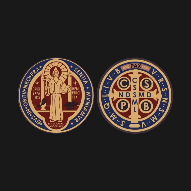 Medal of Saint Benedict by alinerope