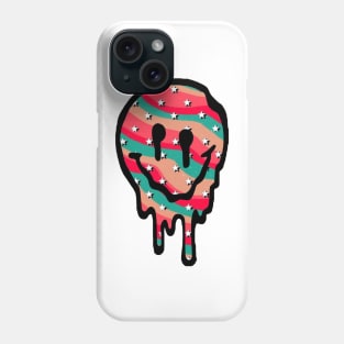 Drippy Smiley Face Phone Case