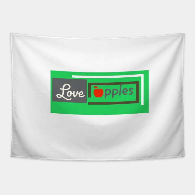 Love apples Tapestry by Imaginate