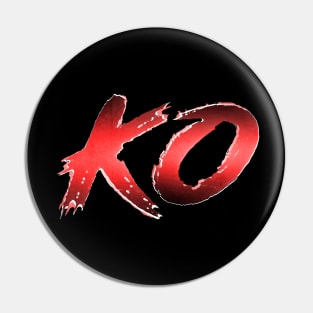 Street Fighter style KO Pin