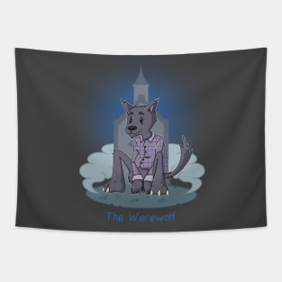 The Werwolf (Cartoon Horror) Tapestry