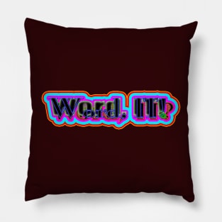 Word It Pillow