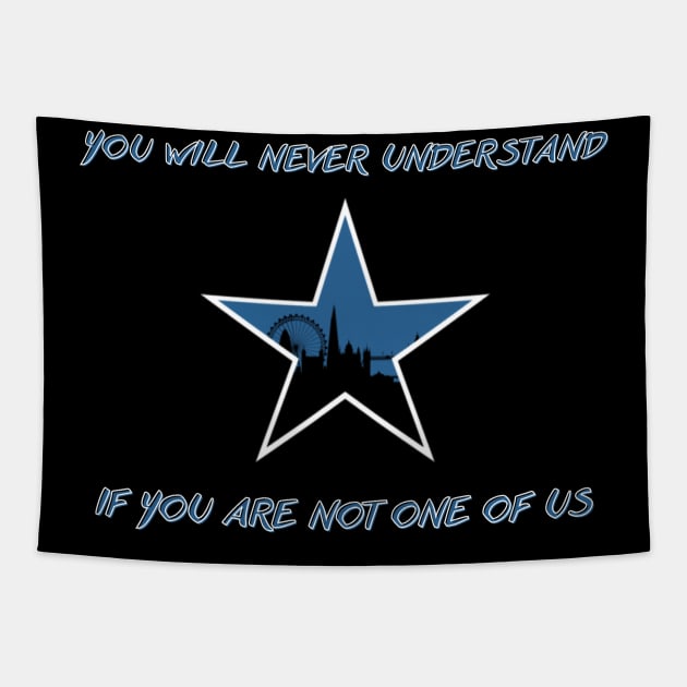 You will never understand us Tapestry by Providentfoot