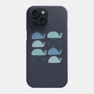 Cute Whales pattern Phone Case