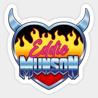 Eddie Munson guitar Sticker for Sale by Hungry Hungry Buffalo