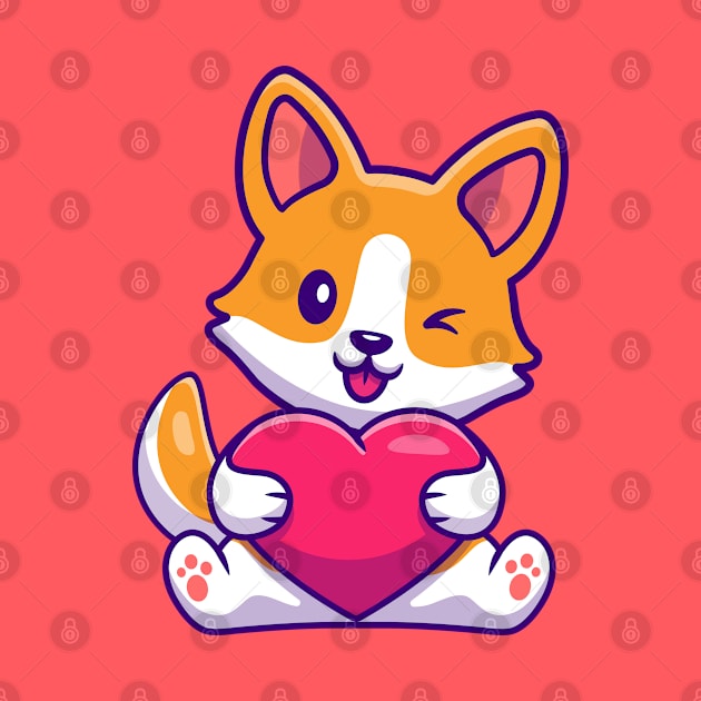 Corgi Love by RuftupDesigns