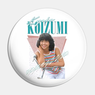 Kyoko Koizumi // Retro 80s Fan Art Design Pin