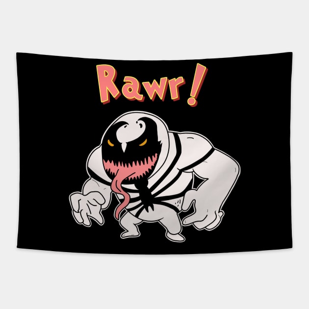 Lil Anti Venom Tapestry by Milasneeze