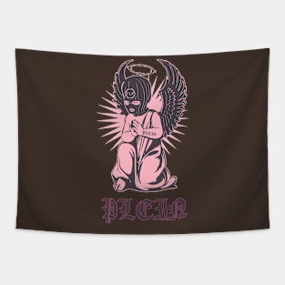 Placement Text Graphic & Text Character Angel Tapestry