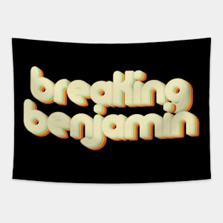 vintage color breaking benjamin Tapestry