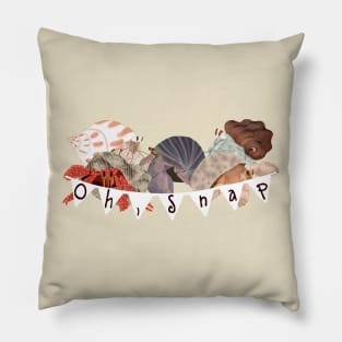 Hermit Crabs - Oh, Snap Pillow