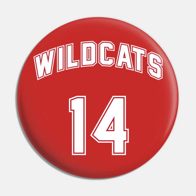 Troy Bolton 14 East High School Wildcats Basketball Team 2