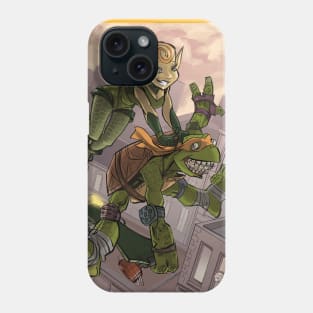 TMNT Mikey and Neutrino Kala Phone Case